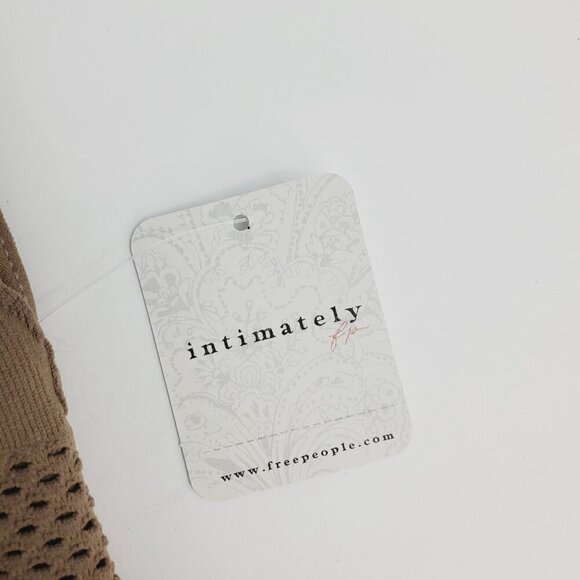 Free People Sand Candy Seamless Longline Bralette Adjustable Strap M/L - Picture 7 of 9